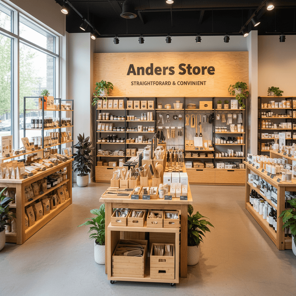 Diverse selection of specialty items throughout store