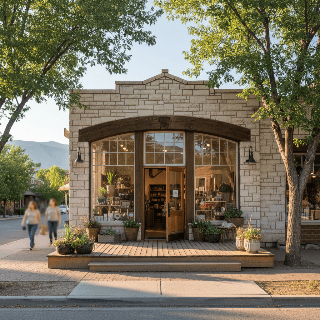 Anders Store storefront in Box Elder County with welcoming entrance